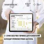 Календар профілактичних щеплень Календар профілактичних щеплень