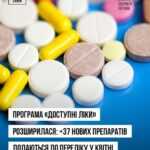 Затверджено оновлений перелік лікарських засобів та медвиробів, які підлягають реімбурсації за програмою «Доступні ліки» Затверджено оновлений перелік лікарських засобів та медвиробів, які підлягають реімбурсації за програмою «Доступні ліки»