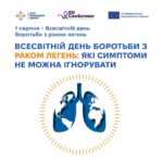 Всесвітній день боротьби з раком легень Всесвітній день боротьби з раком легень