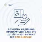 В Україну надійшло 12 000 доз лікарського засобу “Beyfortus” В Україну надійшло 12 000 доз лікарського засобу “Beyfortus”